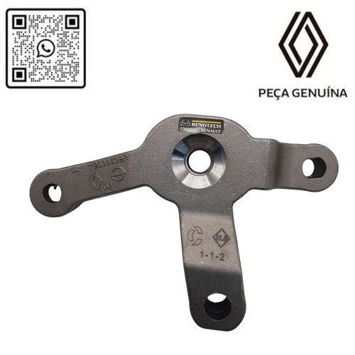 112338539R  SUPORTE ALUMINIO COXIM CAMBIO ESQUERDO KARDIAN -LADO CAIXA-  RN 38539R